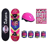 Luluca Skate Com Acessórios Super Beijo – Diversão Garantida - imagem 1
