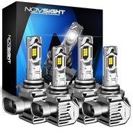 Lâmpadas LED Neblina NOVSIGHT 9005+9006: 60000 Lúmens, 6500K Branco Frio, 800% Mais Brilho, Plug and Play (2 Unidades) - imagem 2