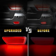 Refletores Para-choque Traseiro D-Lumina para Jeep Grand Cherokee, Compass, Patriot e Dodge Journey | Segurança e Estilo - imagem 4