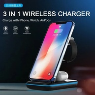 Luminária 3 em 1: Carregador Wireless + Suporte - imagem 1