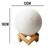 Umidificador Abajur Lua cheia Luminária 3D - imagem 4