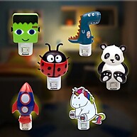 Luminária de Tomada Infantil LED 1W Avant 3000K - Luz Noturna Segura - imagem 1
