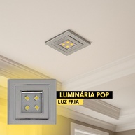 Luminária Embutir Quadrada: Ilumine com Estilo! - imagem 1