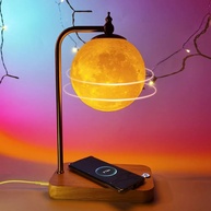 Luminária Lua 3D: Decore com Luz e Magia! - imagem 1