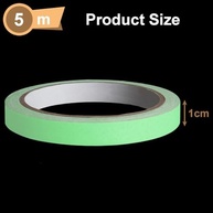 Adesivo Luminoso Fotoluminescente Removível 3/8" - Brilha no Escuro com Segurança e Estilo - imagem 5