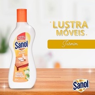 Sanol Lustra Móveis Brilho Prático Jasmim 200 ml - Proteção e Brilho Duradouros para Seus Móveis - imagem 4