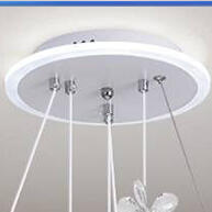 Lustre de Teto 3 Cores Controle Remoto: Iluminação Moderna para Sua Casa - imagem 1