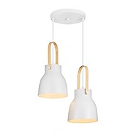 Lustre Pendente Cônico Duplo Elgin: Ilumine com Estilo! - imagem 1