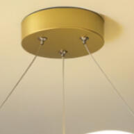 Lustre Pendente LED Moderno 3 Cores para Sala e Quarto - imagem 1
