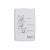 Ventilador Búzios Max com Lustre 110/127V 3P – Design Moderno e Potente Refrigeração - imagem 3