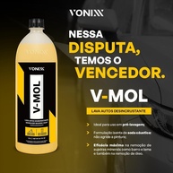 Kit Essencial para Detalhamento: Shampoo V-Mol 1,5L Vonixx + Luva Microfibra Karbox - imagem 3
