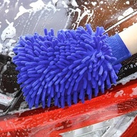 Luva de Microfibra Tentáculos Azul Karbox: Limpeza Profunda e Brilho Impecável para seu Carro - imagem 3