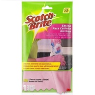 Luva de Cozinha Rosa Scotch-Brite: Proteção e Tato! - imagem 1