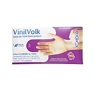 Luva de Vinil Volk G: Proteção e Sensibilidade - imagem 1