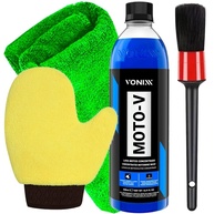 Kit Completo Estética Moto Vonixx Moto-V + Luva Veludo Karbox: Brilho e Proteção - imagem 1