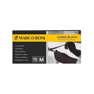 Luva Látex Profissional Marco Boni Black - 10 Unidades - imagem 1