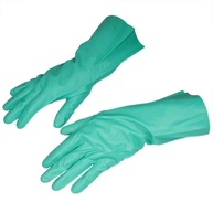 Luva Nitrílica Verde Tamanho G Kalipso: Proteção e Conforto para suas Tarefas - imagem 1