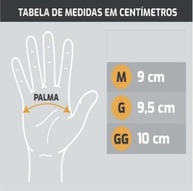 Luva de Motociclista Preta com Proteção Reforçada e Grip Superior - imagem 5