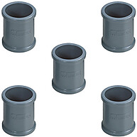 Luva PVC 3/4" Cinza: Kit com 5 Unidades - imagem 1