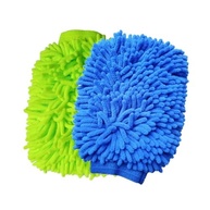Kit 2 Luvas de Microfibra Chenille HeGangLy: Limpeza Profunda e Sem Arranhões para Seu Carro - imagem 2