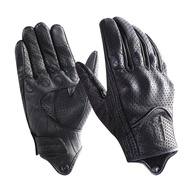 Luvas de Couro Masculinas Harssidanzar GM028: Proteção, Conforto e Tecnologia Touchscreen para Motociclistas - imagem 1