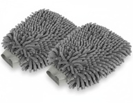 Kit 2 Luvas de Microfibra Premium para Limpeza Multiuso - Carros, Móveis e Vidros - imagem 1