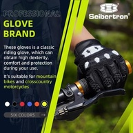 Luvas Seibertron: Performance e Conforto para Ciclismo BMX, MTB, Motocross e Mais! - imagem 4