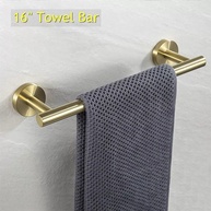 Banheiro Dourado: Kit 5 Pçs Luxo! - imagem 2