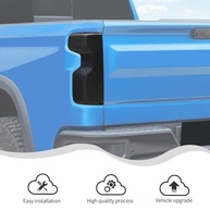 Acabamento Premium para Luz de Freio Alta Chevrolet Silverado 2022-2025 | Decoração Externa ABS Preto - imagem 3