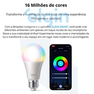 Lâmpada Inteligente Elgin RGB: Controle a Luz! - imagem 2