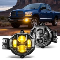 Luz de Neblina LED Âmbar para Dodge Ram 1500/2500/3500 (2003-2009) e Durango (2004-2006) - Visibilidade Superior em Qualquer Clima - imagem 2