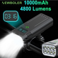 Luz de Bike NEWBOLER 4800 Lúmens: Ilumine a Noite! - imagem 1