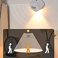 Arandela LED Concha Inteligente com 3 Tons de Luz - imagem 2