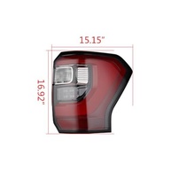 Luz Traseira LED para Ford Expedition 2018-2021 - Design Integrado e Resistente - imagem 3