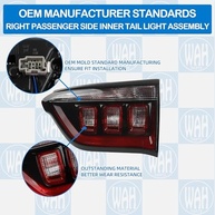 Luz Traseira Interna Direita Jeep Compass 2017-2024 - Peça CH2803115 55112836AB - imagem 5