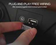 Kit 6 Lâmpadas LED USB Carro: Luz Noturna Decorativa e Atmosfera Automática - imagem 2