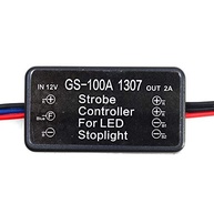 Módulo Controlador Luz de Freio Strobe LED Lyrlody GS-100A: Alerta de Segurança Universal para Carros - imagem 3