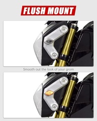 Luz de Seta LED Fumê para Honda Grom 2014-2019: Segurança e Estilo com 2 Lâmpadas - imagem 5