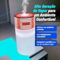 Umidificador Difusor Portátil com Luz LED 7 Cores - Bivolt, Design Moderno, Ideal para Casa e Carro - imagem 4