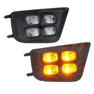 Kit Luz de Neblina LED DRL Âmbar Seta para Toyota Tacoma 2012-2015 - imagem 1