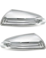 Luz de Seta LED para Espelho Retrovisor Mercedes Benz Classe C (W204) 2007-2013 - Segurança e Estilo - imagem 2