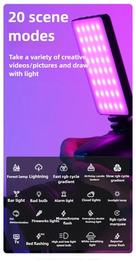 Mini Luz LED Portátil: Selfie & Vídeos - imagem 3