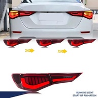 Luz Traseira LED Nissan Sentra B18 2020-2026: Animação Dinâmica e Sinal de Seta Moderno - imagem 4