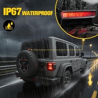 Terceira Luz de Freio LED Fumê para Jeep Wrangler JL/4xe (2018-2025) - Upgrade Premium - imagem 3