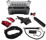 Kit Luz LED Club Car Precedent Deluxe: Farol, Lanterna, Seta e Buzina - Upgrade Completo! - imagem 1