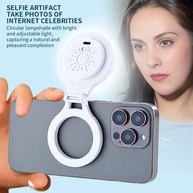 Luz Selfie Magnética: Ilumine Suas Fotos! - imagem 1