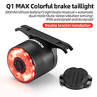 Luz Traseira Bike: Freio + Segurança Noturna - imagem 1
