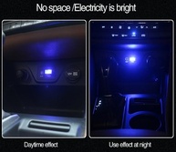 Kit 6 Lâmpadas LED USB Carro: Luz Noturna Decorativa e Atmosfera Automática - imagem 4