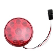Luz Traseira LED 10cm Vermelha 12V - Segurança e Estilo para seu Veículo - imagem 4