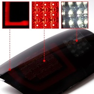 Luzes Traseiras LED Fumê para Dodge Ram 2500/3500 (2002-2006) - Upgrade Completo - imagem 5